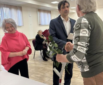 Aktuality / Stretnutie s jubilantmi a rodičmi novonarodených detí. - foto